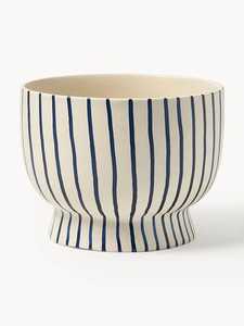 Bol avec motif de taches noires, design minimaliste fait à la main, forme ronde, plat à soupe, vaisselle et assiettes - Product Image 3