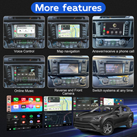 Module décodeur d'interface sans fil Apple CarPlay Android Auto pour Toyota RAV4 2014-2018, mise à niveau de l'écran d'origine