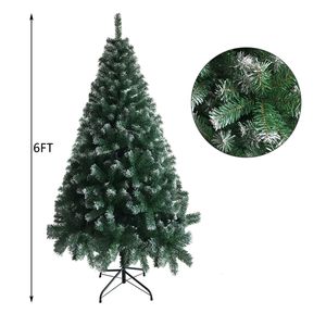 Albero di Natale Bianco in PVC da 180 cm con Gambe in Ferro, 650 Rami, Elegante Decorazione Natalizia - Product Image 3