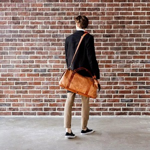 Sac de sport de luxe en cuir portable de haute qualité avec logo personnalisé, fermeture éclair, grand sac de voyage - Product Image 6