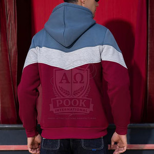 เสื้อฮู้ดดี้ผู้ชายแฟชั่น 2026 ผลิตตามสั่ง ผ้าฝ้ายเดนิม 100% สำหรับฤดูหนาว แห้งเร็ว คุณภาพสูง สำหรับผู้ใหญ่ ขายออนไลน์ - Product Image 5