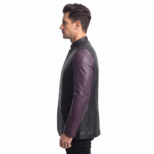 Custom Men's <b>Leather</b> <b>Blazer</b> Genuine Cowhide <b>Jacket</b> Men's Vintage <b>Leather</b> <b>Blazer</b> Fashion Coat Men's <b>Leather</b> <b>Blazer</b> - Product Image 3
