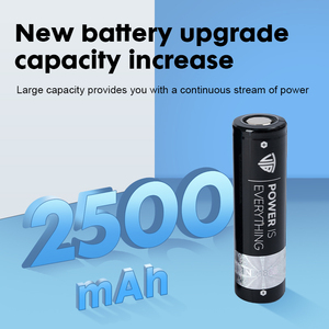 แบตเตอรี่ลิเธียมไอออน 18650 3.7V 2500mAh 40A แบบทรงกระบอก ชาร์จได้ สำหรับเครื่องมือไฟฟ้า RC - Product Image 3