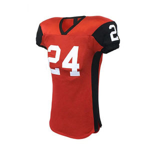 Nuevo Uniforme de Fútbol Americano para Hombre, Cosido, con Logotipo/Colores Personalizados, Antiarrugas, Transpirable, de Primera Calidad - Product Image 4