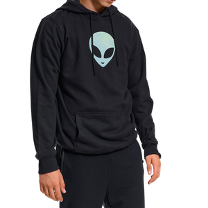 Sudadera con Capucha y Estampado en el Pecho para Hombre, Sudadera de Forro Polar Suave, Manga Larga, Informal, con Capucha y Estampado Gráfico, Corte Holgado, Colores Personalizados, Venta al por Mayor - Product Image 2