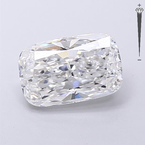 Diamante Sintético Certificado por IGI de 2.92 CT, Corte Alargado Tipo Cojín, Color E, Claridad VVS1, Cultivado en Laboratorio, CVD LG 742543846, Joyería ROYAL GEMS - Product Image 1