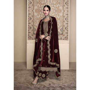Designer Party Wear Top-Bottom and Beautiful Dupatta <b>Other</b> <b>Ethnic</b> <b>Accessories</b> - Product Image 4