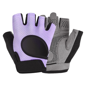 Wholesale Weightlifting <b>Gloves</b> Breathable Gym Workout Hand Protector Non Slip Powerlifting Fitness Training Bodybuilding Mitts - Product Image 5