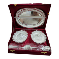 Calices en laiton imitation antique plaqué argent de haute qualité, artisanat métallique, modèle européen pour cadeaux de Pâques, impression sur le thème de l'amour