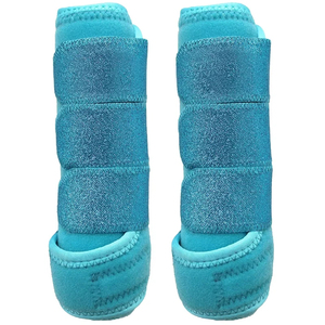 Bottes thérapeutiques pour chevaux, souples, durables, en néoprène de qualité supérieure, pour le traitement des blessures et la protection. - Product Image 4