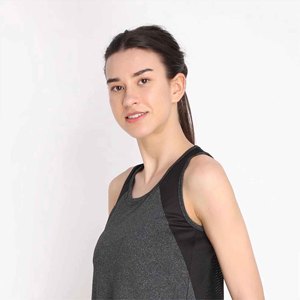 Camiseta sin Mangas para Mujer, de Algodón, Transpirable, Cómoda, Ajustada, Elegante, para Gimnasio, Entrenamiento y Uso Diario - Product Image 5