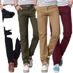 กางเกงชิโนผ้าฝ้ายผ้าแคนวาสแบบพรีเมียมมาพร้อมสีและดีไซน์ตามสั่งของผู้ชาย - Product Image 5