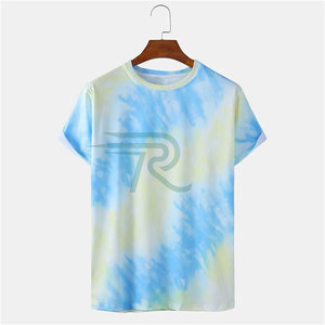 Nouveau T-shirt Homme Luxe Haut de Gamme OEM Personnalisé en Maille Solide Formelle Écologique Respirant Polyester/Coton - Product Image 1