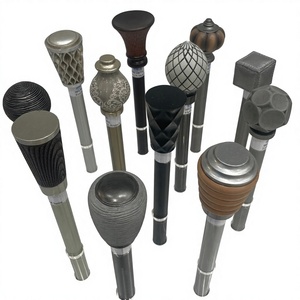Home decoration Fashion Metal <b>Curtain</b> Rods with finials and brackets - Product Image 1
