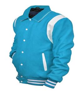 Chaqueta Varsity de Béisbol de Lana Personalizada OEM para Hombre, Talla Grande, con Letras Bordadas, Diseño Transpirable para Invierno, Escuela o Universidad - Product Image 3
