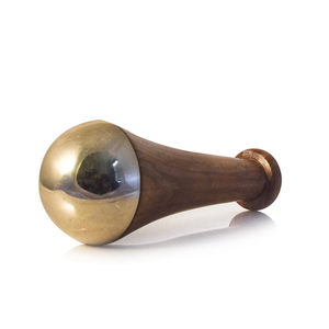 Kansa <b>Wand</b> Facial <b>Massage</b> Tool, Handmade Traditional Metal Face <b>Massage</b> Stick for Skincare and Beauty Routine - Product Image 1