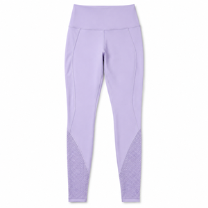 Leggings évasés taille mi-haute pour femmes, en mélange Spandex/Nylon de haute qualité, unis, avec effet ventre plat, pour le fitness et le sport - Product Image 6
