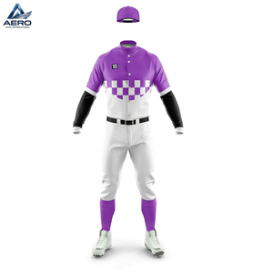 Uniforme de Béisbol Deportivo de Alta Calidad, Ecológico, Ligero, con Estampado Sublimado, Producto Nuevo a Precio Razonable - Product Image 5