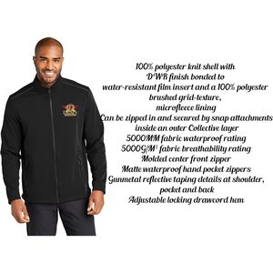 <b>Men's</b> J921 Custom Embroidery <b>Soft</b> <b>Shell</b> <b>Jackets</b> Custom Personalized with Logo Tech Outdoor Collection - Product Image 5