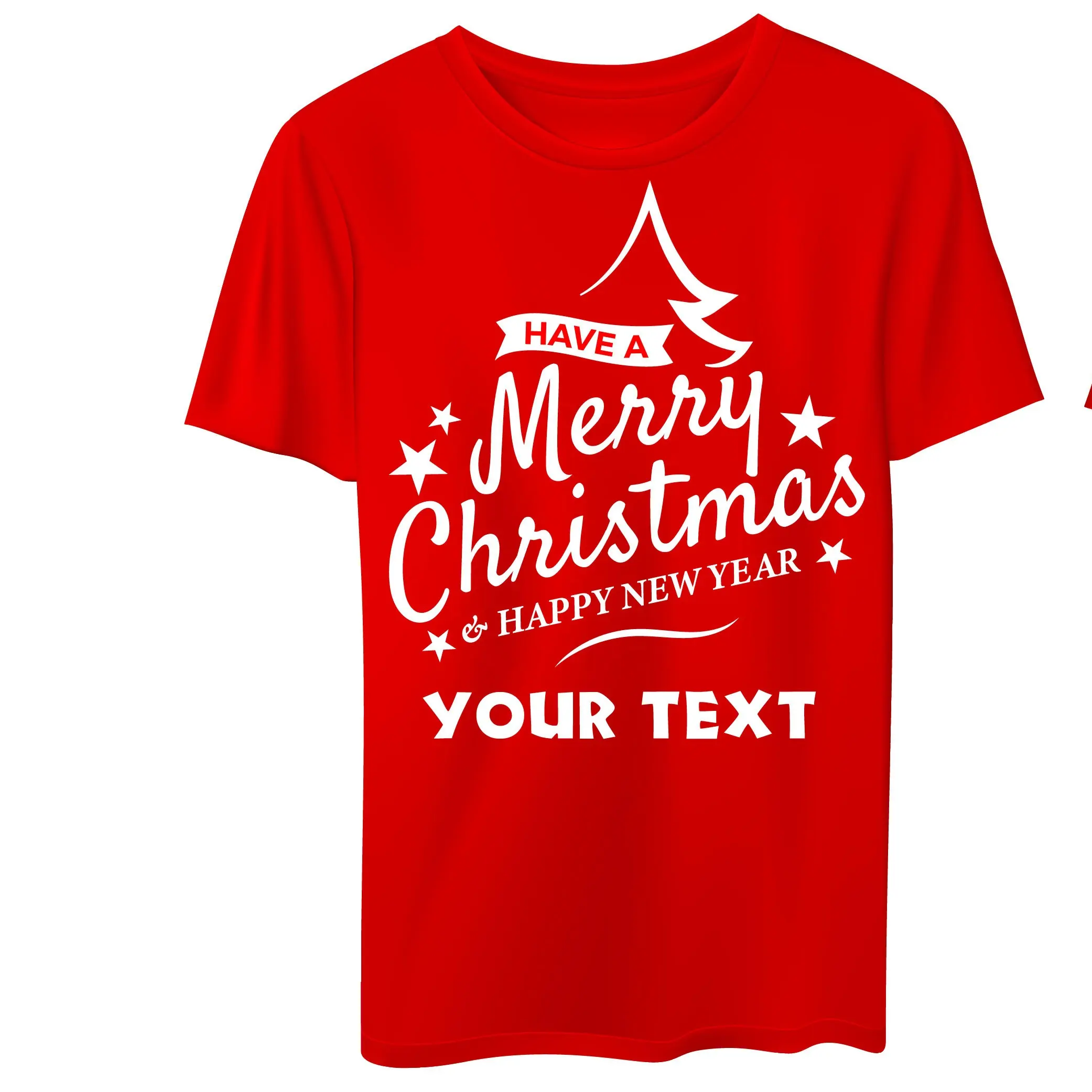 2021 christmas branded tee t shirt design your own unisex tshirts