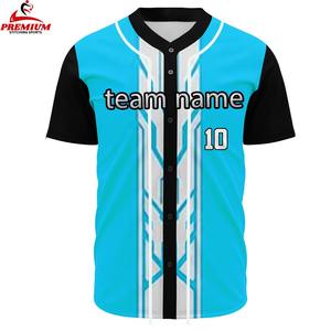 Camisetas de Béisbol y Sóftbol Personalizadas para Hombre, al por Mayor, Impresas con Serigrafía, 100% Poliéster, Ropa Deportiva Personalizada para Béisbol y Sóftbol - Product Image 1