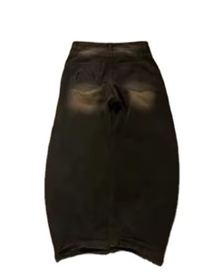 Pantalones vaqueros ajustados rasgados y desgastados informales para mujer, pantalones vaqueros elásticos de cintura alta, pantalones largos ajustados transpirables en 2 colores - Product Image 2