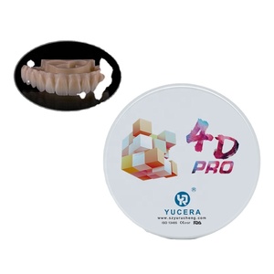 Bloc de zircone multicouche 4D Pro demi-arche à haute résistance et translucidité, matériau <span class=keywords><strong>dentaire</strong></span> certifié CE ISO, Classe II - Product Image 3