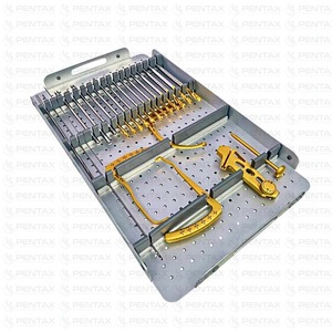 Juego de Instrumentos de Artroscopia de Rodilla ACL PCL Manuales de Acero Inoxidable Reutilizables de Alta Calidad para Cirugía Ortopédica PENTAX SURGICAL CE - Product Image 2