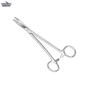 ที่จับเข็มแบบแมนนวล OLSEN-HEGAR พร้อมสกรู ขนาด 18 ซม. ได้รับการรับรองมาตรฐาน CE ระดับ Class I เครื่องมือแพทย์ ปรับตำแหน่งขากรรไกรได้ 30 ระดับ - Product Image 1