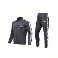 Chándal Deportivo con Capucha, Corte Ajustado, Logotipo Personalizado, Tejido Transpirable con Elasticidad en Cuatro Direcciones, Cierre con Cordón Ajustable, Unisex