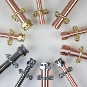 Stylish Metal Curtain <b>Pole</b> for Window Treatment - Product Image 1