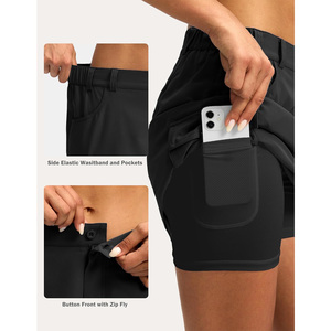 Shorts de golf pour femmes avec personnalisation de marque, vêtements de sport respirants, fabricant pakistanais, OEM, export, approvisionnement - Product Image 5
