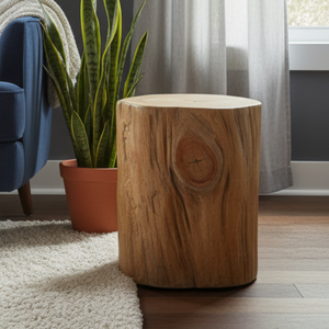 Tabouret en teck fait main ARTERRA Premium pour hôtel, villa, appartement, entrepôt - Product Image 5