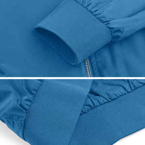 Funda 100% de algodón transpirable con relleno cálido de polialgodón |   Chaqueta Bomber Ligera Personalizada para Hombre |   Estilo Bomber Premium - Product Image 5