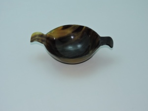 Bol décoratif en corne de buffle véritable, dernier design, bol de service en corne, saladier en corne, à prix de gros avantageux - Product Image 2