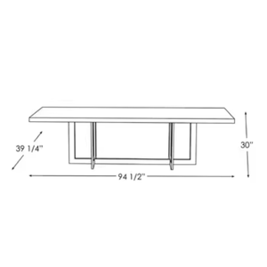 Gran oferta, mesas de comedor modernas de lujo, muebles de calidad Premium para comedor, Villa, Hotel - Product Image 3