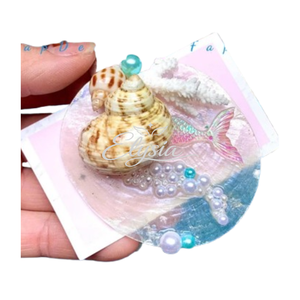 Wholesale Handmade MOP <b>Abalone</b> <b>Shell</b> Hair Clip Natural Seashell Barrette Coastal Beach Hair Accessory Fashion Gift for Womens - Product Image 4