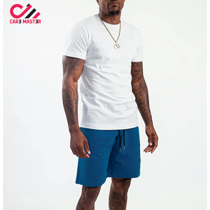 ชุดเซ็ตฮู้ดดี้โอเวอร์ไซส์ทรงหลวมสำหรับผู้ชาย พร้อมกางเกงขาสั้นเข้าชุด ผ้าฝ้ายคุณภาพสูง - Product Image 1