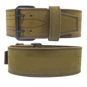 Custom Leather Single Prong Powerlifting Belt Heavy Duty Weightlifting <b>Strength</b> <b>Training</b> Gym Support Belt For Men And Women - Product Image 2