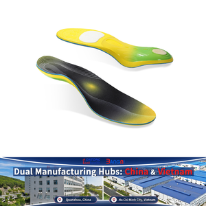 Fabricant chinois de supports de voûte plantaire pour soins des pieds avec gel absorbant les chocs, inserts de soutien de la voûte plantaire haute performance - Product Image 1