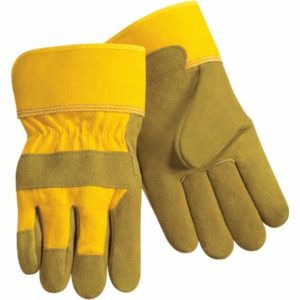 Guantes de Trabajo de Cuero de Oveja Reflectantes, Guantes de Seguridad para la Construcción, Protección Personal, Guantes para Conductores de Montaje - Product Image 5