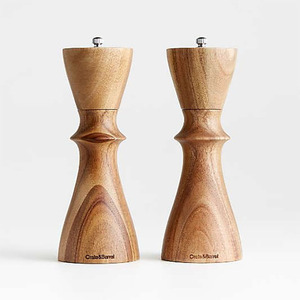 Moulin à sel et à poivre en laque artisanale, couleur et taille personnalisées, moulin à sel et à poivre manuel pour la cuisine, fabriqué au Vietnam par HNH Craft - Product Image 5