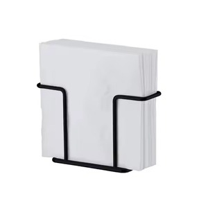 Support à serviettes en métal moderne et élégant pour table à manger et cuisine, support à mouchoirs élégant pour la maison, le bureau et le restaurant - Product Image 4
