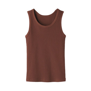 Débardeur de yoga côtelé sans couture pour femme en fibre de bambou, col en U, pour le sport et la gym, vêtement de fitness sans couture pour femme - Product Image 5