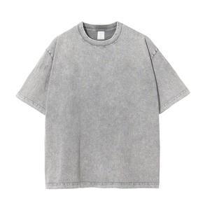เสื้อยืดแฟชั่นใหม่สั่งทำได้ตามใจชอบ ผ้าฝ้ายออร์แกนิค 100% แขนสั้น สไตล์วินเทจ ซักแล้ว ทรงโอเวอร์ไซส์ พิมพ์ลายสกรีน - Product Image 3