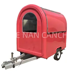 customized mobile food truck galvanized truck food trailer for sale street side mobile store for personal business