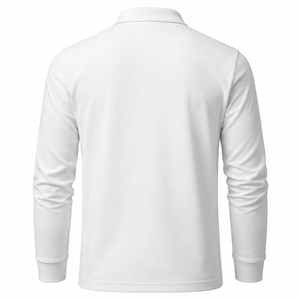 Camisetas Polo de Manga Larga Personalizadas al por Mayor para Hombre OEM - Fabricante Directo de Fábrica - Product Image 2