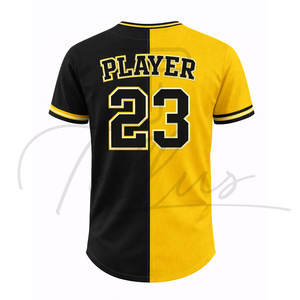 Uniforme de Béisbol Personalizable para Adultos, Ropa Deportiva Cómoda, Mangas Cortas, Transpirable, de Secado Rápido, 100% Poliéster, Estampado - Product Image 6