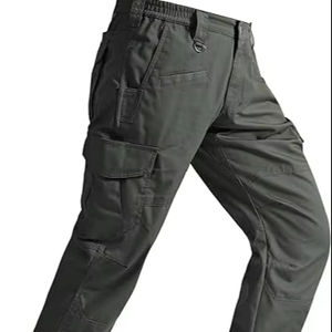 กางเกงยุทธวิธีสำหรับผู้ชายคุณภาพสูง กางเกงคาร์โก้ผ้าริปสต็อป กันน้ำ มี 9 กระเป๋า - Product Image 1