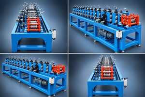 Machine automatique de formage de tubes carrés en acier inoxydable pour la fabrication de volets roulants et la transformation de tuyaux dans le secteur de la construction - Product Image 2